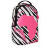 Ai Pink Africa Zebra Backpack – Image 3