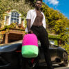Pink Lust Dlx-suede Backpack – Image 2