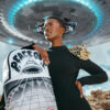 Ufo Peace Out Backpack – Image 2