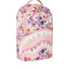 Painted Floral Shark Backpack – Image 3