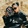 $ Pattern Over Camo Sling Backpack – Image 2