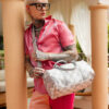 Ai Stunna Cream Mini Duffle – Image 4