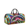 Sharks In Paint Large Duffle – Image 3
