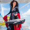 Split Infinity Check Shark-shaped-duffle – Image 2