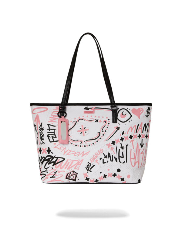 Pink Marker Hits Tote Toiletry
