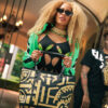 Ai Tribal Gold Tote – Image 2