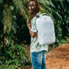 White Scribble Backpack – Image 2