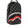 Sharks In Paris Gray Paint Backpack – Image 3