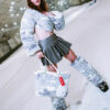 White 3am Fur Tote – Image 2