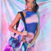 Tye Check Tote – Image 2