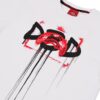 Shark Stencil Over T-shirt – Image 3