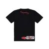 Shark Paint Over T-shirt Blk – Image 2
