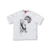 B&w Comic Shark Over T-shirt – Image 2