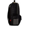 Black Biker Quilt Cargo Backpack – Image 2
