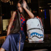Abstract Smoke On Spike  Dlxsv Backpack – Image 2