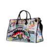 Sip The Rizz Cream Pyramid Duffle – Image 2