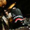 Core Recycled Shark Backpack – Image 2