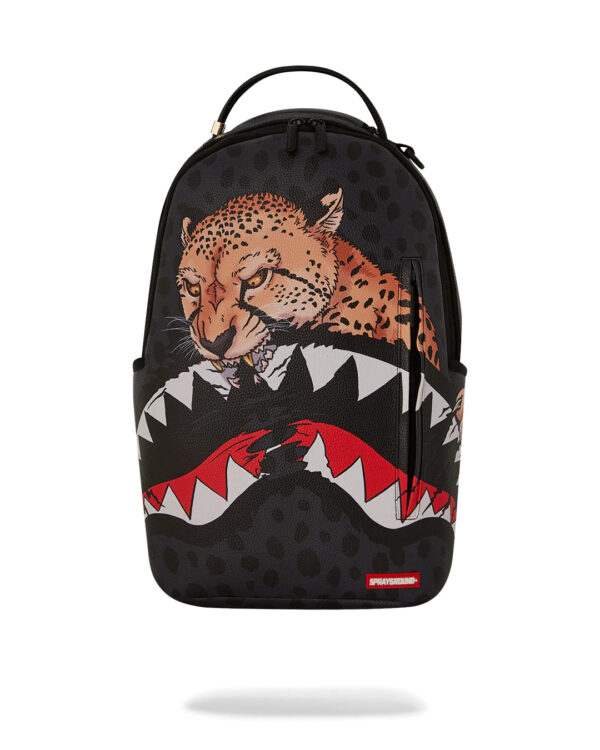 Tyreek Hill Cheetah Feasting Shark Backpack