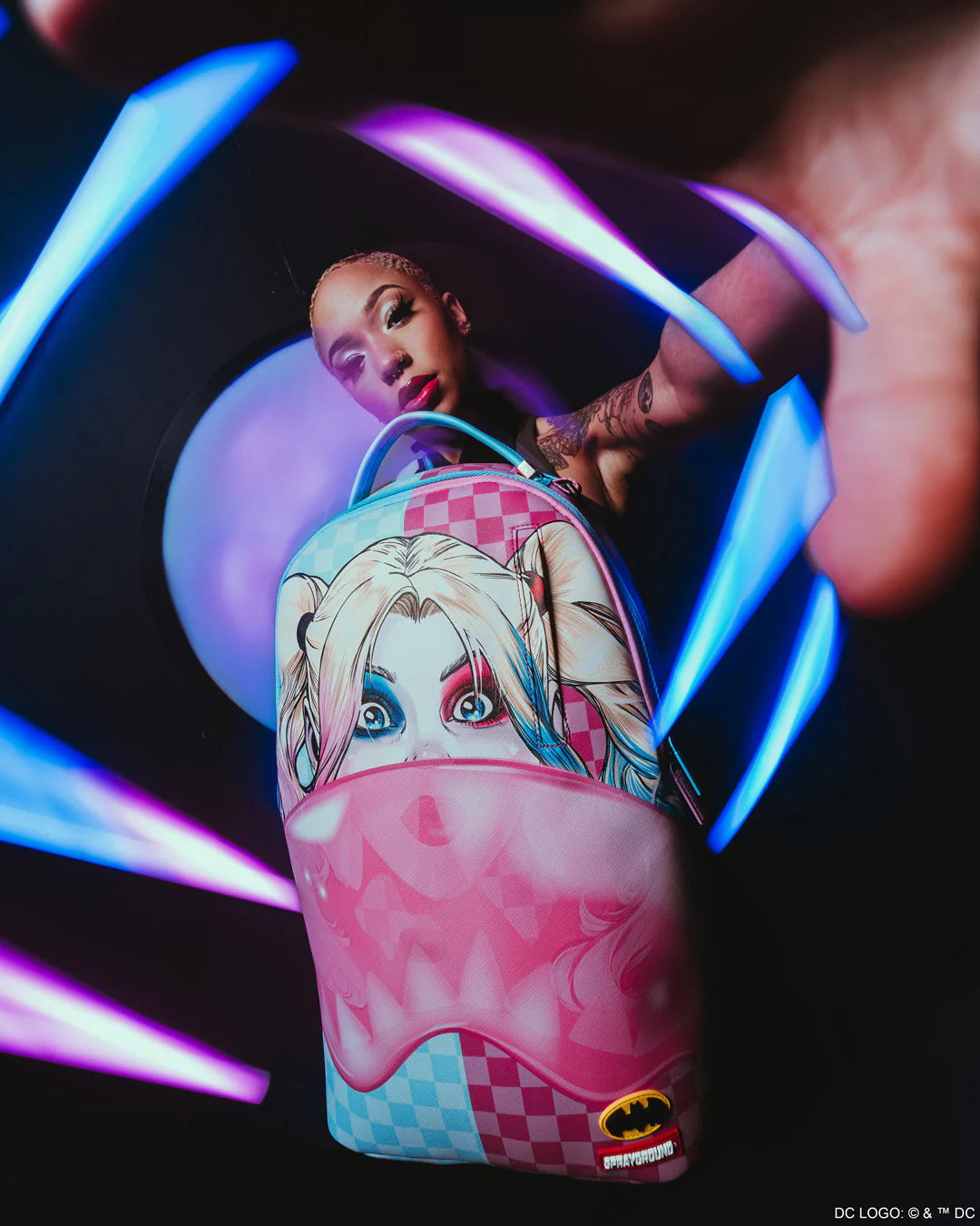 Harley Quinn Bubble Backpack – Image 2