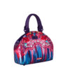 Brushed Neon Flowers Shark Handbag – Image 3