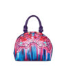 Brushed Neon Flowers Shark Handbag – Image 4