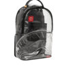 Clear Grey Check Clear Backpack – Image 3