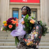 Met Flowers And Fruit Backpack – Image 2