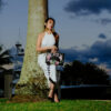 Miami Flowers Mini Triangle Duffle – Image 4
