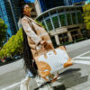 Henny Raceway Cream Pyramid Duffle – Image 6