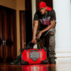 Tiger Punk Triangle Duffle – Image 2