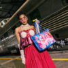 Brushed Neon Flowers Classic Tote – Image 2