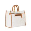 Core Embossed Ivory Tortuga Tote – Image 5