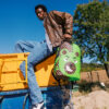 Green Bear Face Backpack – Image 6