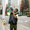 Blue Zombie Shark Backpack – Image 4