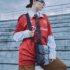 Half Graf Quilt Messenger Bag – Image 4