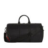 Black Puffer Grey Check Duffle – Image 4