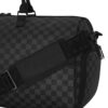Half Spritz Black/grey Check Duffle – Image 5