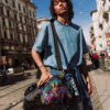 Embroidered Dragons Duffle – Image 2