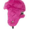 A.i. Pink Fur Trapper Hat – Image 2