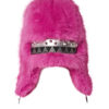 A.i. Pink Fur Trapper Hat – Image 3
