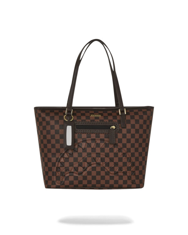 Core Emboss Check Tote
