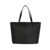 Half Spritz Black/grey Check Tote – Image 3