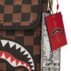 PEEKING CHARACTER CHECK MESSENGER SLING – Image 5