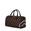 PEEKING CHARACTER CHECK MINI DUFFLE – Image 3
