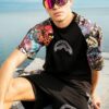 ALL THE SHARK RAGLAN OVER T-SHIRT – Image 4