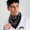 BLACK BANDANA - REGULAR WHITE T-SHIRT – Image 3
