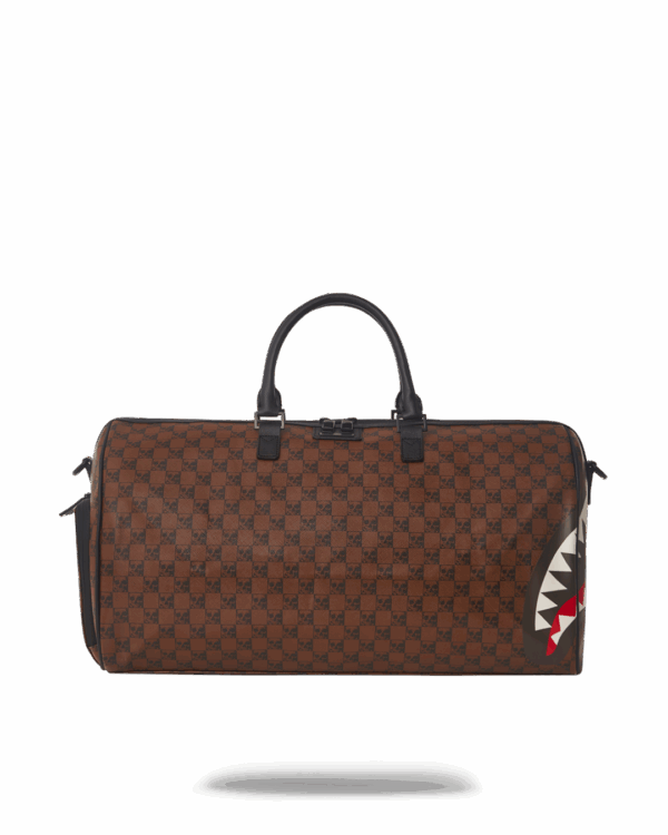 Skull Check Duffle  910d4059nsz