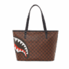 Skull Check Tote  910t4110nsz – Image 5