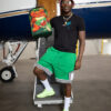 Sprayground Backpack DIABLOBEAR MONEY CHASER DLXR  Green – Image 3