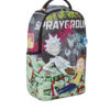 Rick And Morty Grafitti Money Dlxr Backpack – Image 3